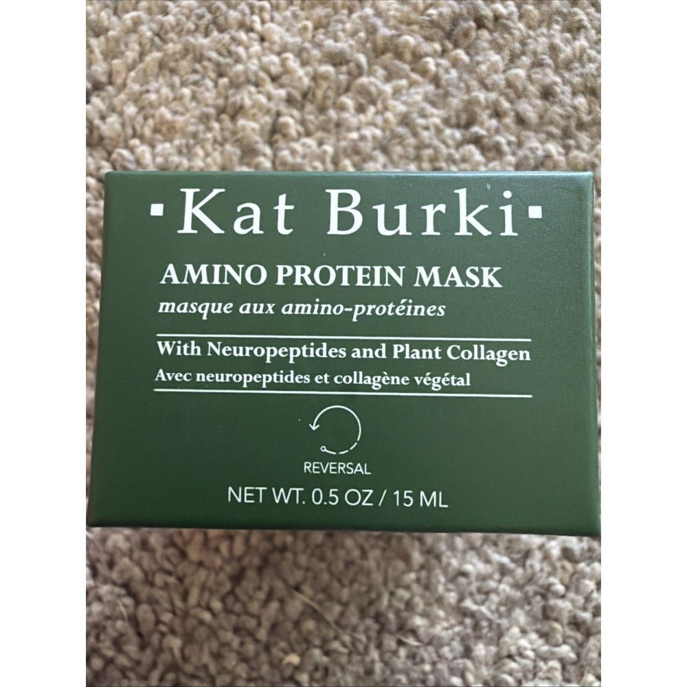 NIB Kat Burki Amino Protein Mask Travel Sz 0.5 oz / 15 ml